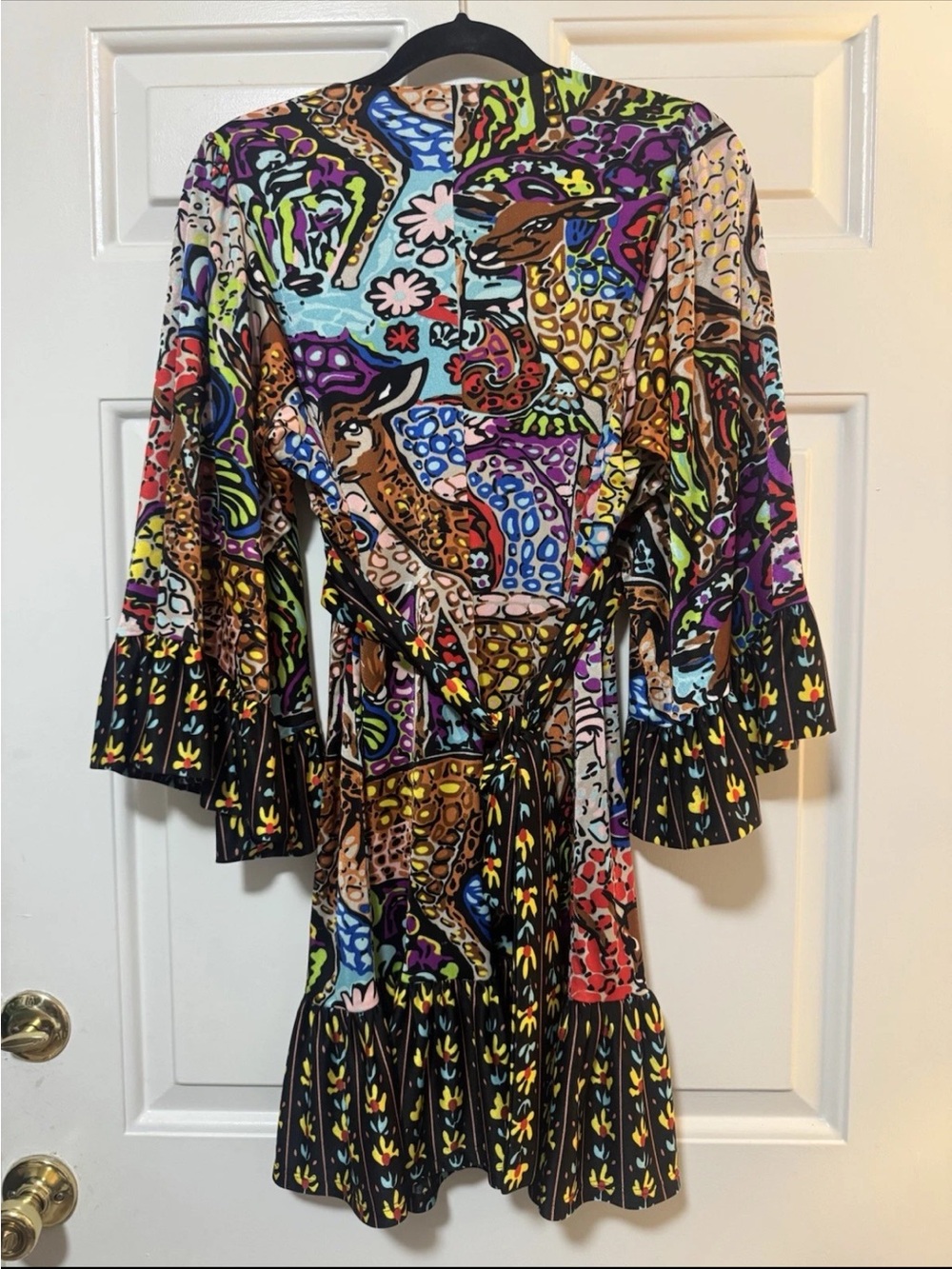 Vintage Betsey Johnson Collection Runway Bambi Dress Y2K Size 10 - Picture 6 of 9